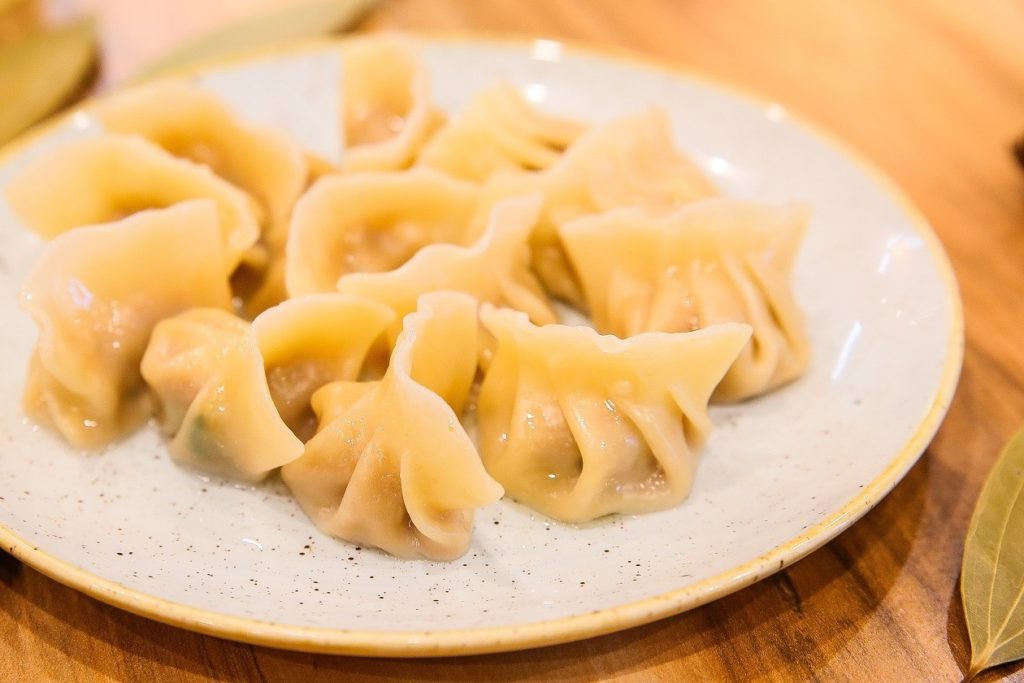 pot boiled dumplings